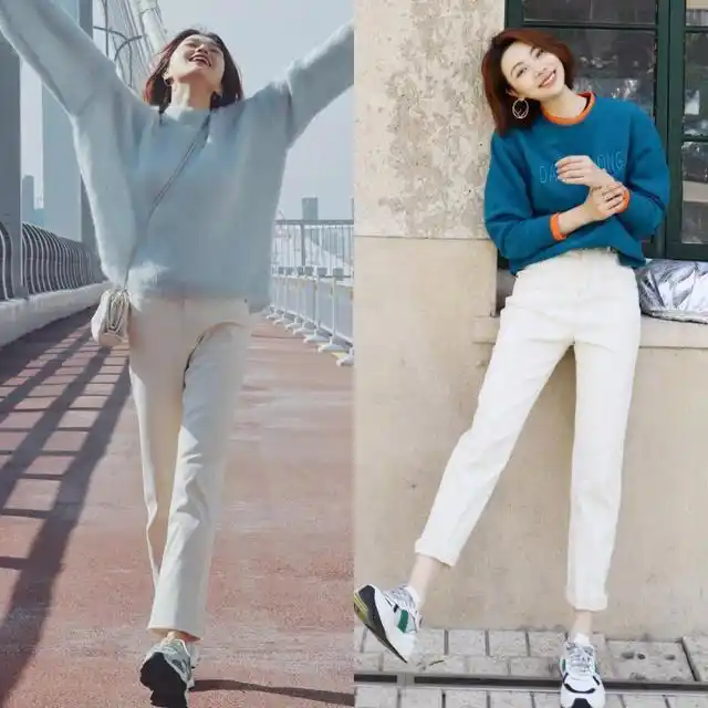 白色裤子是真时髦结合这4组配色4种搭配时髦又亮眼