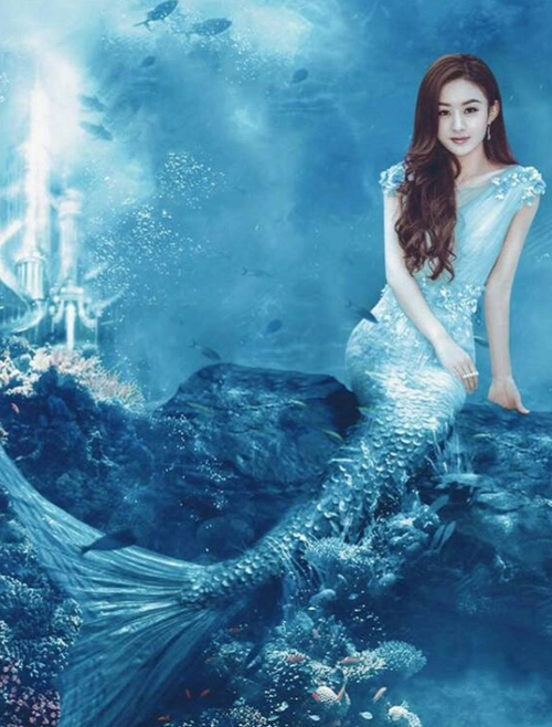 林允我演美人鱼超美全智贤我演美人鱼惊艳赵丽颖你们聊