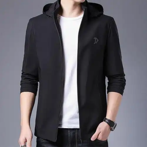 梵克公牛20春季新款男士夹克潮流连帽外套帅气男装百搭装休闲上衣服