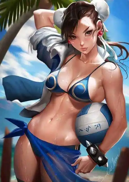 街头霸王春丽同人图满满福利 春丽丰乳肥臀