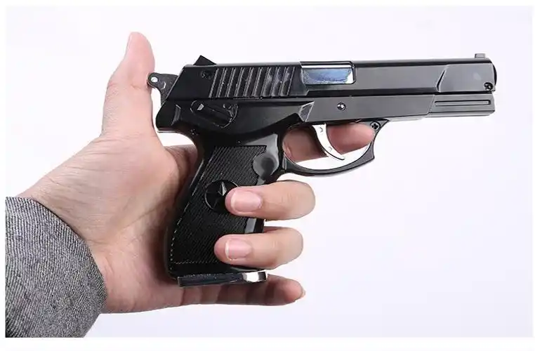 12051中国式92模型全金属不可抛壳可拼装可卸军事玩具不可发射92枪色