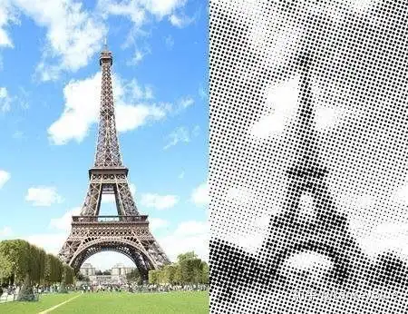 以点组成图案的艺术方式叫什么