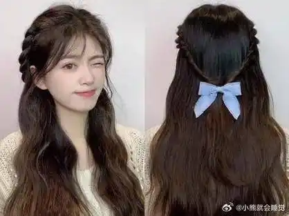一分钟都不要的超温柔公主编发|编发|发型|编发教程_新浪新闻