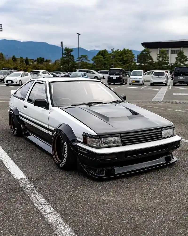 马力再大,也追不上你变心的速度.#头文字d #ae86  - 抖音
