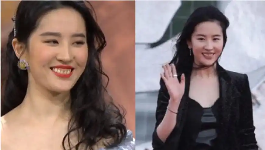 刘亦菲被扒刚出道嘴唇外翻严重,天仙外貌全靠化妆,不自律后颜值彻底