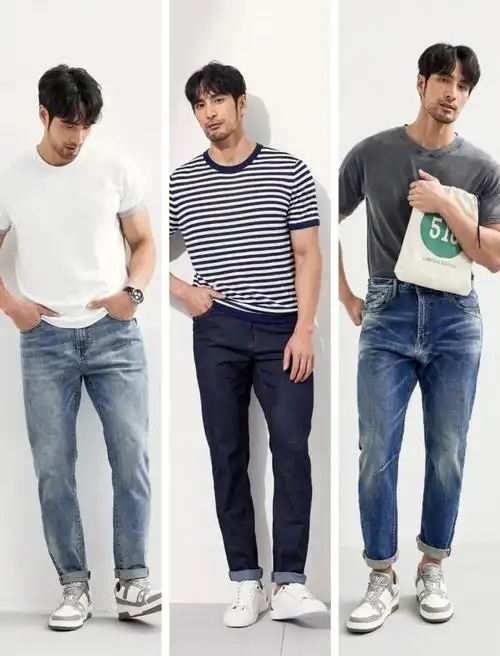 春季衣柜里怎么能少得了牛仔裤,作为百搭神器,既可以增加少年感,也