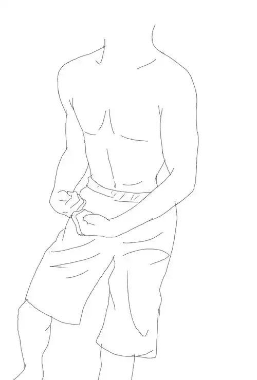 教你画男性身体的肌肉