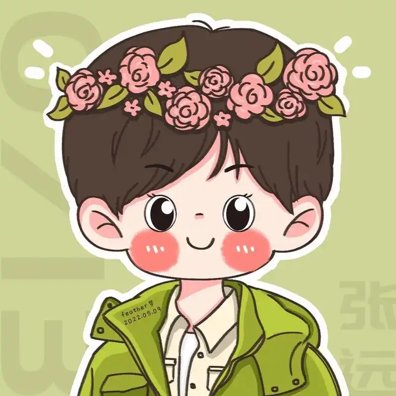 手绘头像 |0713再就业男团-张远 最近的快乐源泉是0713再就业男团啊