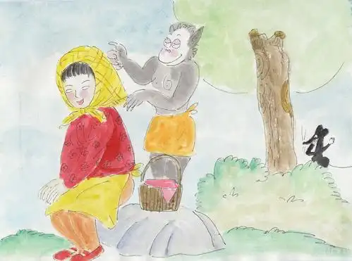 景周手绘:毛野人的故事