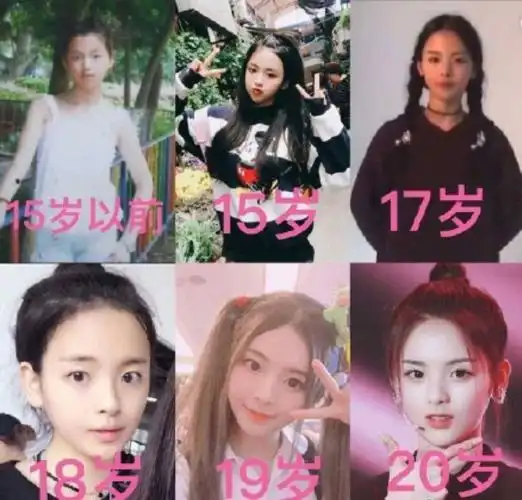 网友晒出杨超越旧照,看来杨超越的漫画脸真的是天生的,太好看了.