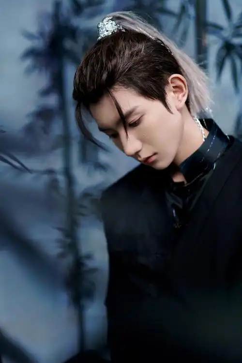 王源高马尾中式风写真图片36