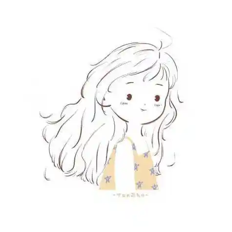 手绘简单文艺小清新简笔画