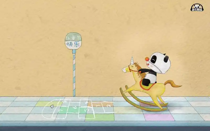 六一,儿童节,音乐,熊猫,可爱,卡通,壁纸六一儿童节 音乐熊猫(多分辨率