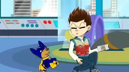 汪汪队立大功:可恶的韩定娜市长抢走了美人鱼,莱德能救援成功?