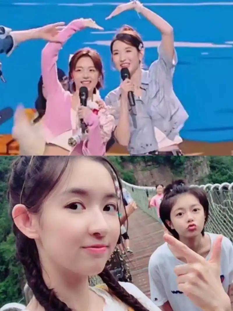 赵今麦和王玉雯hi6同框,梦回《少年派》