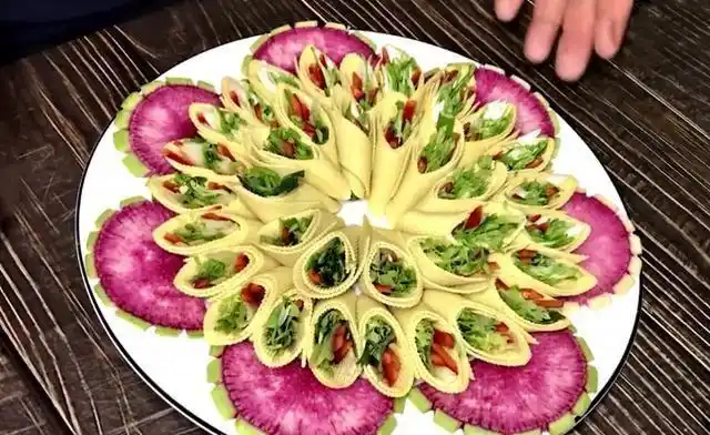 年夜饭凉菜先上桌分享一道花开富贵的做法好看好吃寓意好