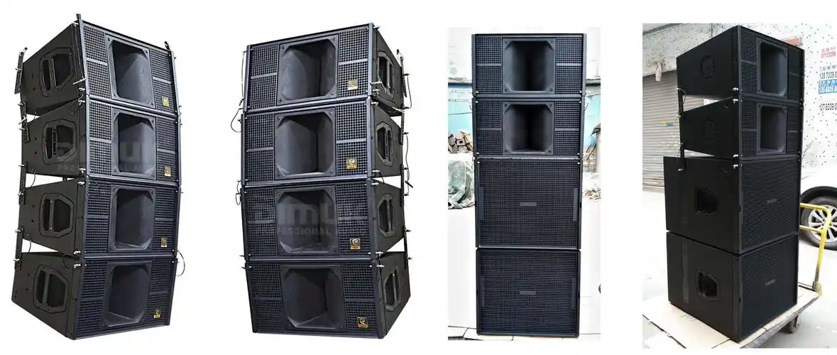 q1双10寸专业线阵音响户外大型舞台演出会议大功率远程线阵音箱