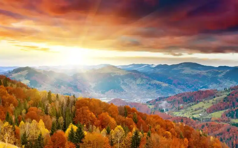 壮丽山河美丽风景,高清图片,电脑桌面-壁纸族