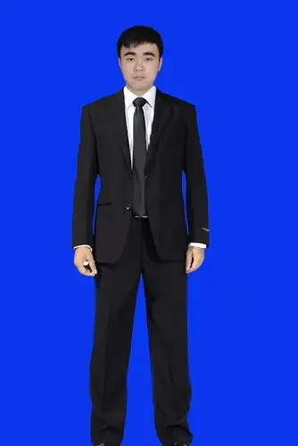 求大神帮我ps张正装全身照