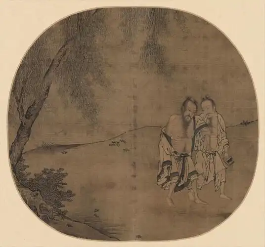 把宋画人物放大10倍,惊艳!