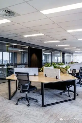 优雅黑,高级感,澳大利亚布里斯班办公室设计