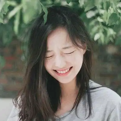 小清新头像女生侧脸头像 校园清纯风