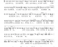 一眼千年简谱(歌词)-那英演唱-《国家宝藏》主题曲