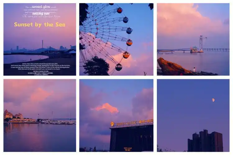 你喜欢这组粉蓝色调么