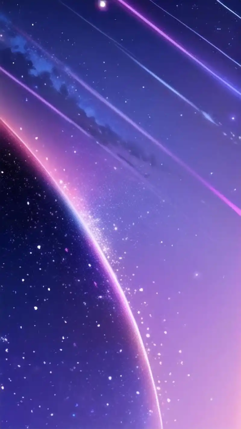 紫色星空聊天背景图78梦幻必备95