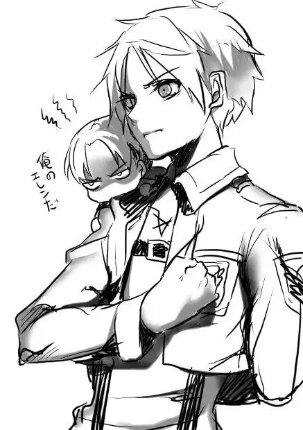 二次元美少年敬礼的大图,最好是大尺寸的!