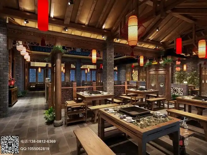 湖南永州火锅店设计公司-小龙坎火锅店