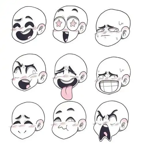 动漫手绘——丰富你的人物表情拒绝脸瘫