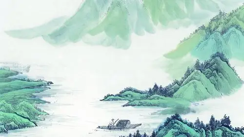 简约中国风水墨丹青画,艺术壁纸-回车桌面