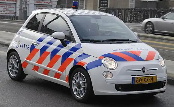 时尚小车入警队 荷兰警方购入菲亚特服役