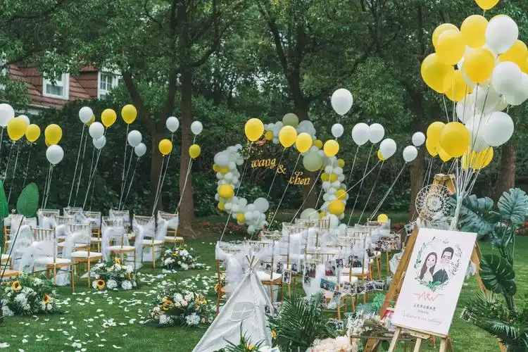 人气套餐ins风户外小清新草坪婚礼