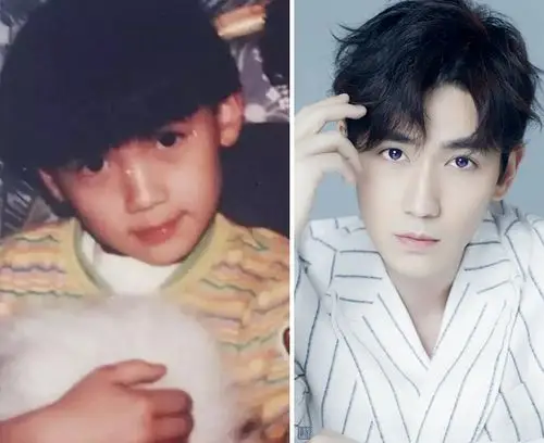 朱一龙,一个小时候奶到爆的人,到现在a到爆!