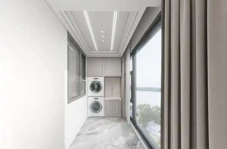 临沂百纳易筑装饰颐和玺悦130平简欧风效果图