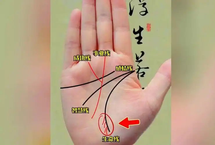 手相解析:生命线呈毛刷状代表什么?