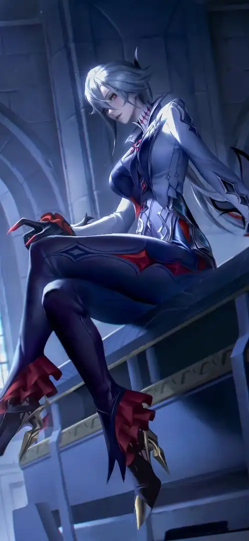 高冷御姐(动漫手机静态壁纸)