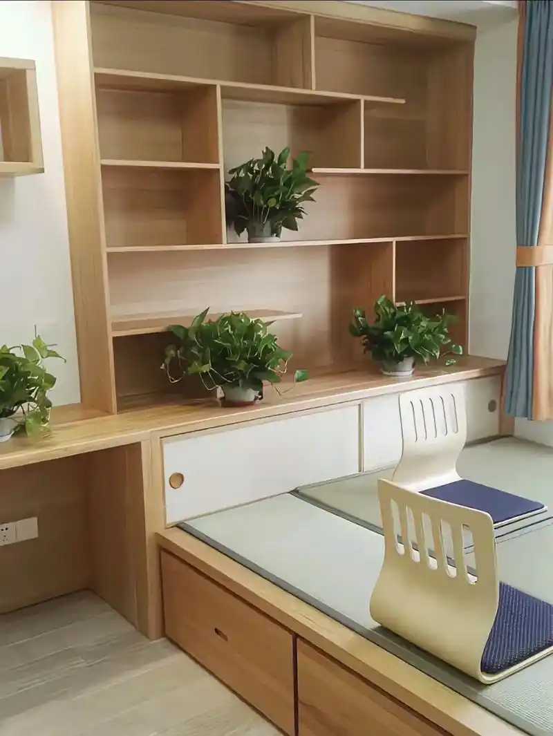 日系风格榻榻米90朋友看了都要夸赞的空间.