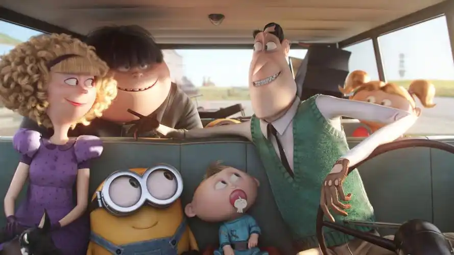 卑鄙奶爸,神偷小黄人与炫酷汽车壁纸,免费影视电脑壁纸下载