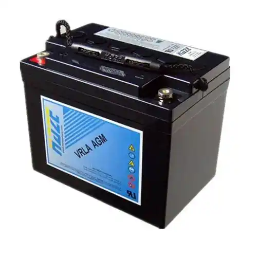 海志蓄电池hzb12200美国agm铅酸电池12v222ah高压配电柜用