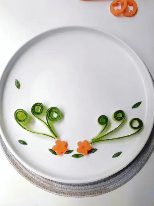 黄瓜摆盘––围边盘饰72