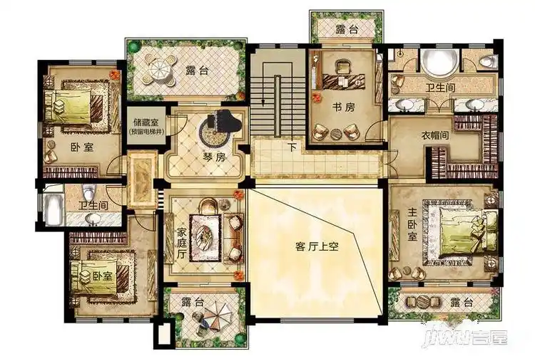 南湖庄园别墅楼盘户型