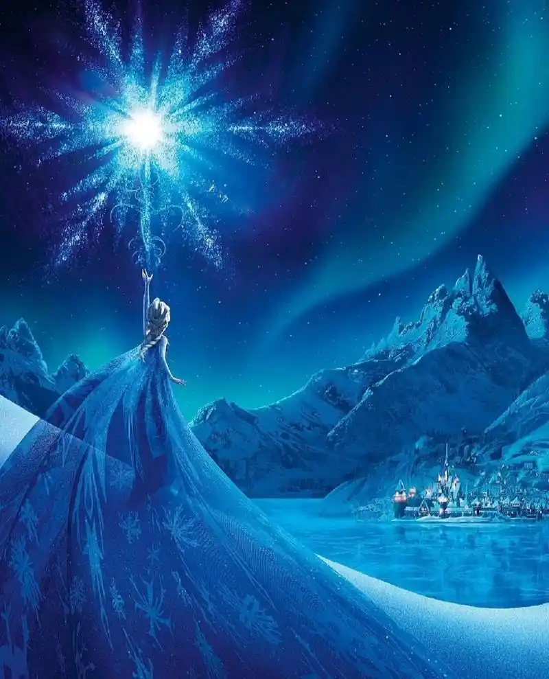 三张超有力量感的艾莎图片!壁纸42 每一张都超级喜欢!