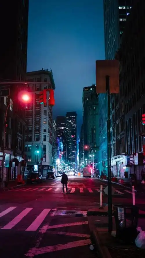 城市缩影(上):超清4k 全屏壁纸——过年了,你还是一个人吗?