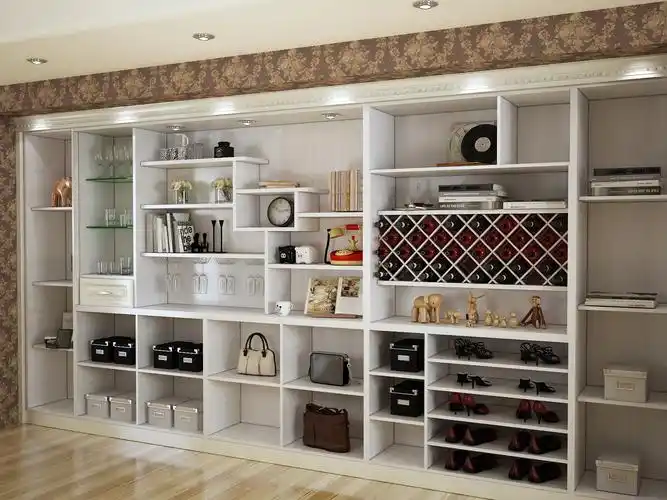 酒柜鞋柜一体设计效果图 体验小资生活情调-欧派家居