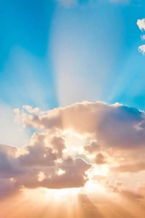 唯美风景海边蓝色系lomo意境图片