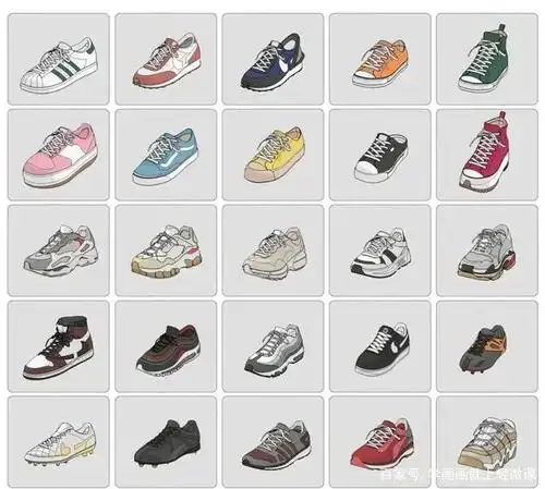 【绘画素材】画鞋子一时想不起款式?100 款鞋子素材分享来啦!