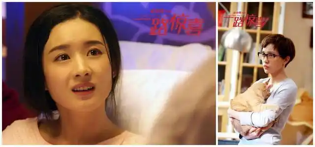 而最近她俩又在电视剧《奢华时代》中同框,和上一部爱情电影不同